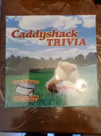 Caddyshack Trivia Game Brand New Factory Sealed