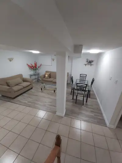 Charming 1 Bedroom 1 Bathroom Furnished Basement Apartment