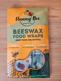Beeswax Food Wrap Set (Brand New)