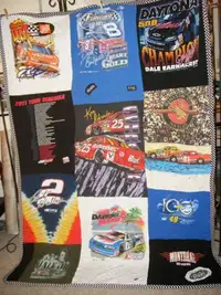 Hand Made Quilt for Sale - NASCAR.