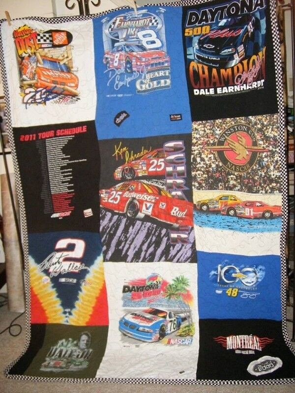 Hand Made Quilt for Sale - NASCAR. in Bedding in Stratford