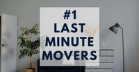 Last minute movers call/text 