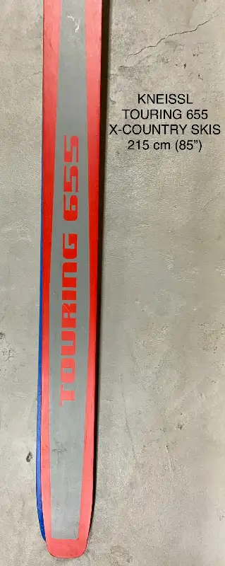 CROSS COUNTRY KNEISSL TOURING 655 Skis 85”, View more
