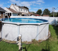 Piscine hors-terre 21 pieds diametre