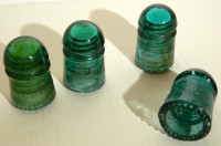 Vintage Glass Insulators