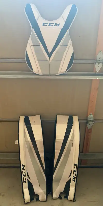 CCM street hockey goalie equipment set, View more
