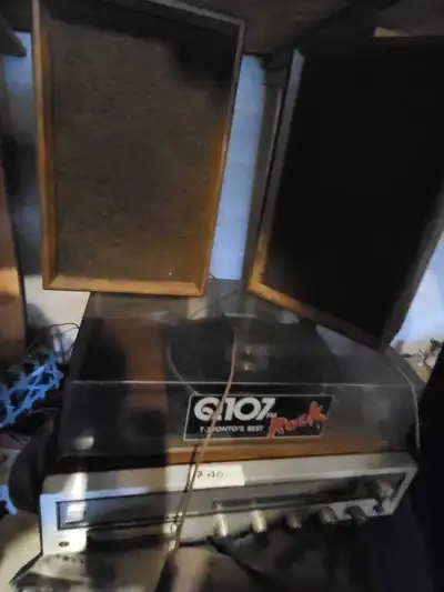 Lloyd's antique stereo/8track/ turntable, View more