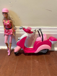 Barbie Vespa Scooter toy