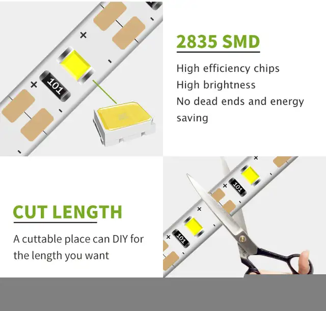 Bande ruban DEL capteur de mouvement 3M motion sensor LED strips in Indoor Lighting & Fans in Laval / North Shore - Image 8
