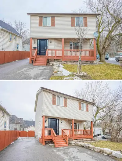 Beautiful detached house in Brampton downtown 4 car parking space Intersection- Mcmurchy & Queen Cor...