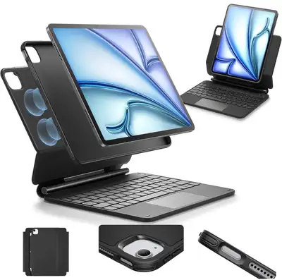 iPad 11 Inch Case with Keyboard, View more