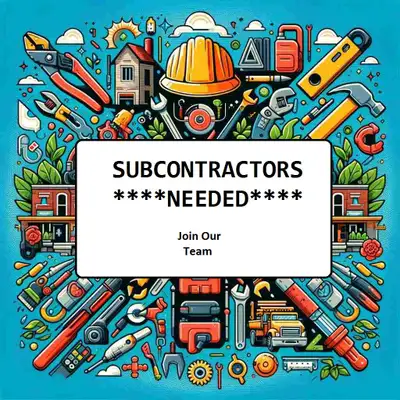 Subcontractors Required in London for Residential Builds!, View more