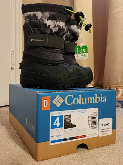 TODDLER 4 COLUMBIA WINTER BOOTS, View more