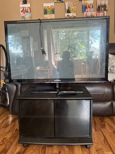 Samsung 43-inch LCD TV with Stand, View more