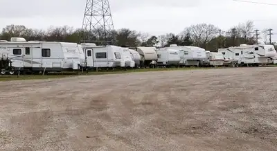 Cochran outdoor Storage for RVS, Campers, and trailers of all kinds. 60$/month Located just outside...