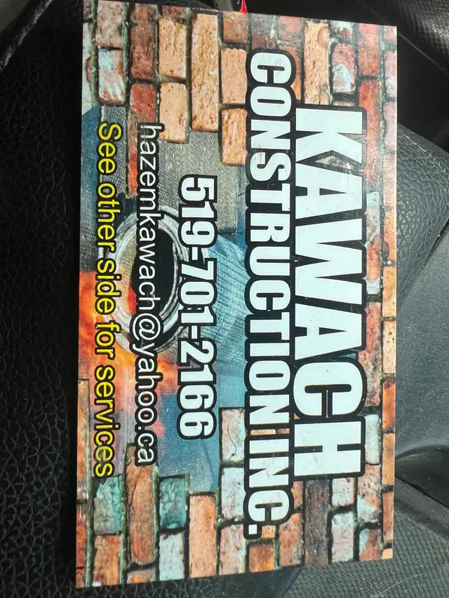 Masonry and construction