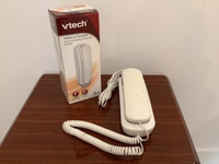Téléphone à fil Trimstyle CD1103 de VTech - Blanc