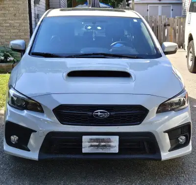 Selling my 18' wrx with alloy rims with summer tires and a set of winter tires on steels. Summer rim...