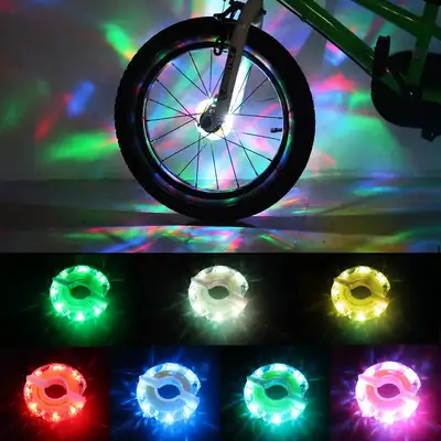 DAWAY A16, Cool Rechargeable Multicolor Led Light For Bike Wheel, View more