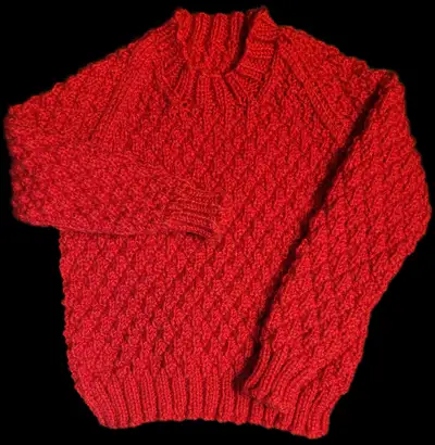 Little "Lady In Red" Pullover, View more