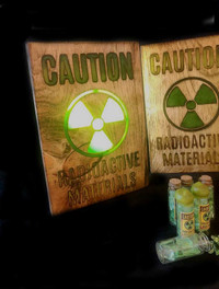 Radioactive materials sign
