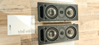 Polk Audio Vanishing Series 265-RT In-Wall Speakers