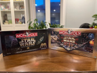 Star Wars Monopoly Limited Collectors Edition (1996) and Episode