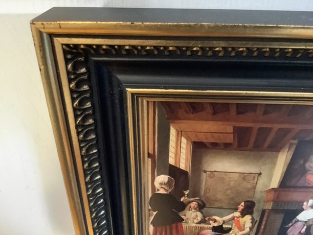 Pieter de Hooch’s 1658 Print of His Famous Old Dutch Masters Ptg dans Art et objets de collection  à Belleville - Image 4