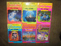 TALES TO GIVE YOU GOOSEBUMPS SPECIAL EDITIONS BOOK LOT 1-6
