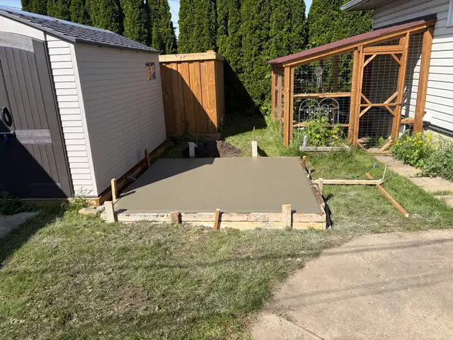 Concrete patching, crack filling, and small repairs