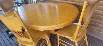 Solid wood table set, View more