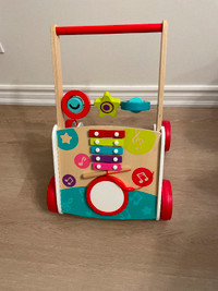Musical toy push walker