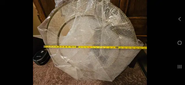 28.5" round mirror, new in factory wrap. $60 in Home Décor & Accents in Calgary - Image 2