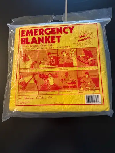 R. Beckman Emergency Blanket, View more