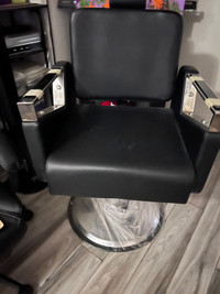 Almost new barber chair 