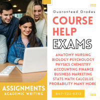 Exam Online Semester |Course help ✘ Business Accounting Finance