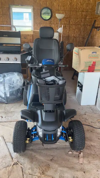 Mobility Scooter - bought in 2024; only used a handful of times. Comes with 2 batteries