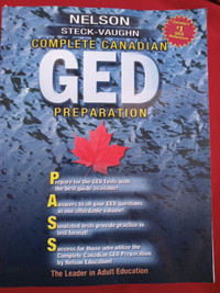 Canadian GED preparation book