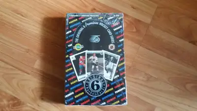 New Sealed Original 6 Hockey Card Box by Ultimate Trading Cards.Vintage Photography.Randomly Inserte...