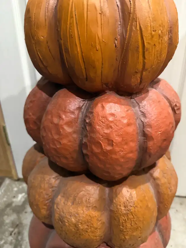 Tall Heavy Pumpkin Decor 63234989198467121