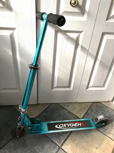 Oxygen Scooter/Trottinette en aluminium, pliable avec suspension, View more