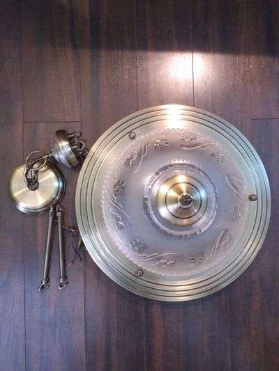 Bronze Nickel plated hanging lamp light chandelier , View more