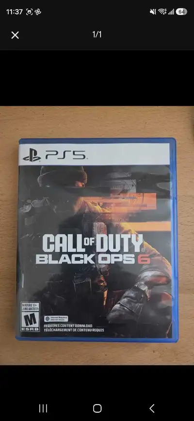 Call of Duty Black OPS 6 - PS5 NEW, View more