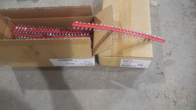 Hilti collated screw strips in Other in Calgary