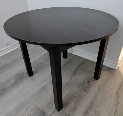 Round Black Table (94cm), View more