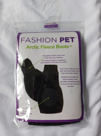 Bottes pour chien Fashion Pet Arctic Fleece Boots (Medium) Neuf!