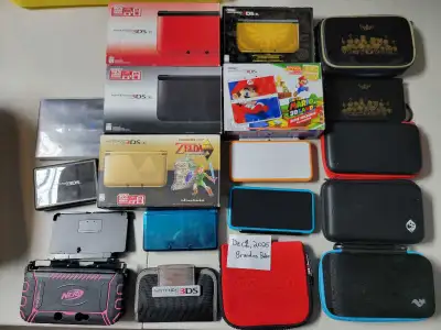 Nintendo 3DS Games,  Systems,  and a Accessories, View more