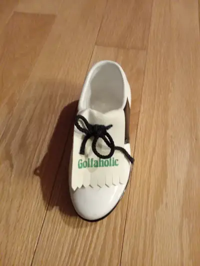 Russ Barrie ceramic golf shoe, View more