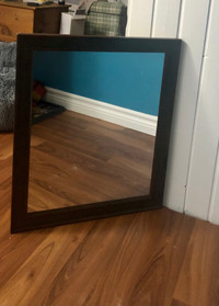 Framed mirror 23”x18”