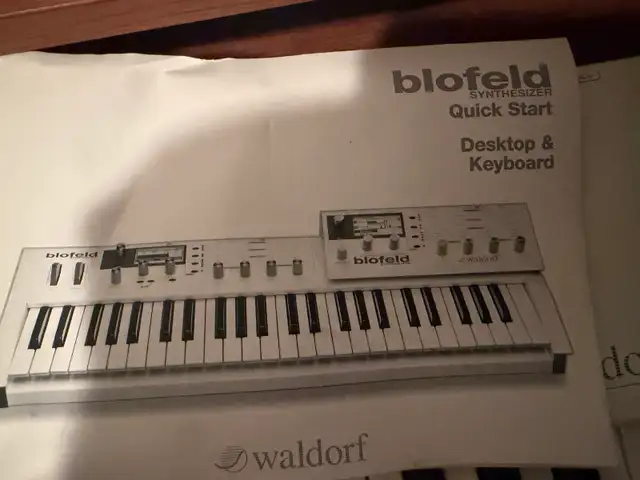 Waldorf Blofeld Keyboard – Mint w/ Original Box & Manual554751521876889606